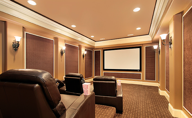 Chicagoland Home Theaters by Luxury Elements