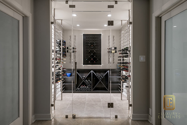 Luxury Elements Transitional Wine Cellars